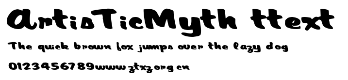 ArtisTicMyth ttext