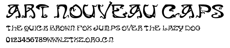 Art Nouveau Caps