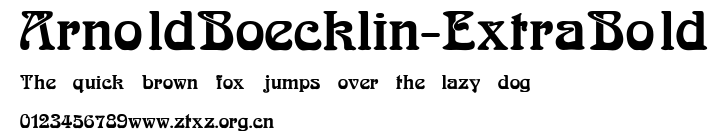ArnoldBoecklin-ExtraBold