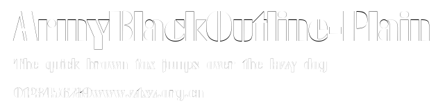 ArmyBlackOutline-Plain