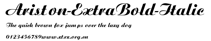 Ariston-ExtraBold-Italic