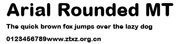 Arial Rounded MT