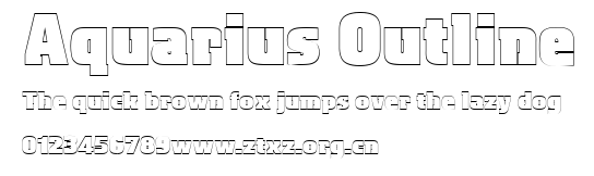 Aquarius Outline