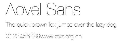 Aovel Sans