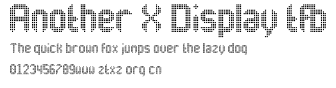 Another X Display tfb