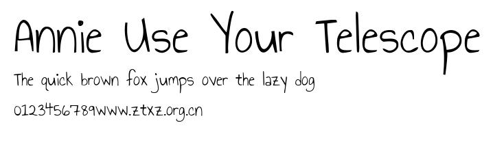 Annie Use Your Telescope