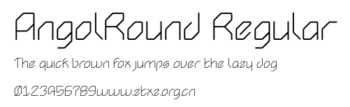 AngolRound Regular