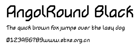 AngolRound Black