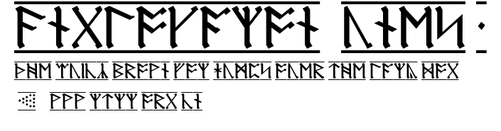 AngloSaxon Runes-1