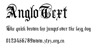 AngloText