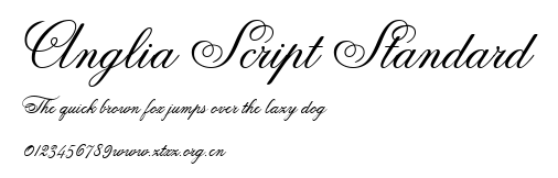 Anglia Script Standard