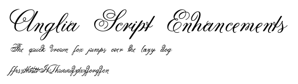 Anglia Script Enhancements