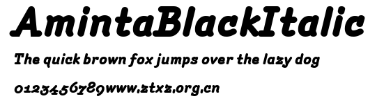 AmintaBlackItalic