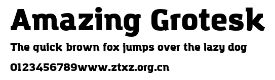 Amazing Grotesk