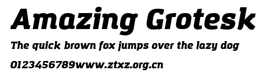 Amazing Grotesk