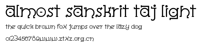 Almost Sanskrit Taj Light