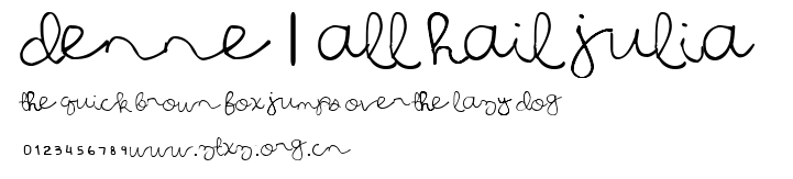 DENNE | All Hail Julia 