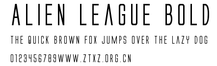 Alien League Bold