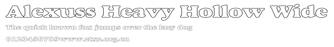 Alexuss Heavy Hollow Wide