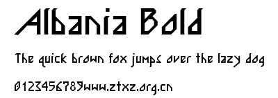 Albania Bold