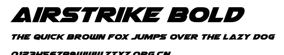 Airstrike Bold