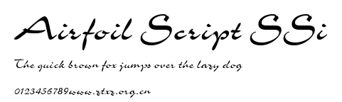 Airfoil Script SSi