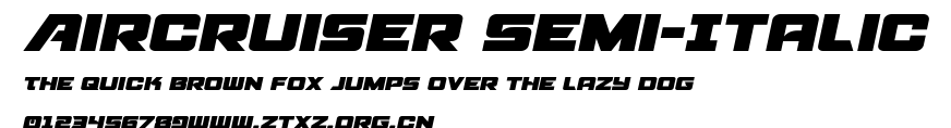 Aircruiser Semi-Italic