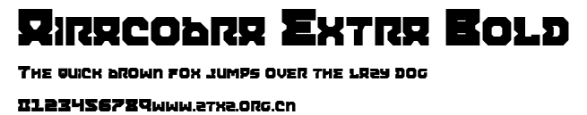 Airacobra Extra Bold