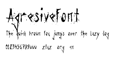 Agresivefont