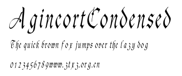 AgincortCondensed