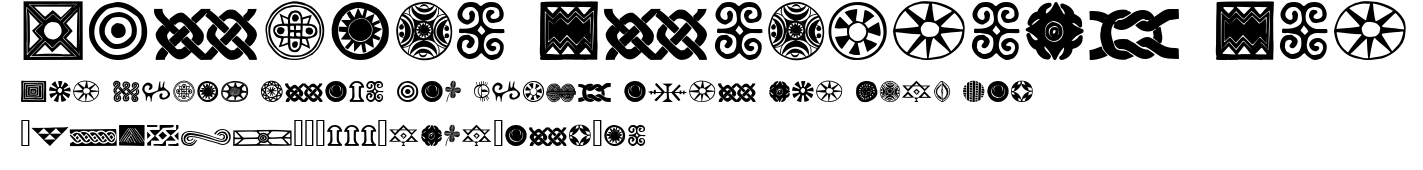 African Ornaments One