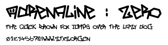Adrenaline : Zero