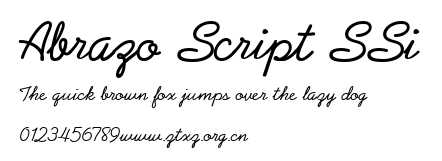 Abrazo Script SSi