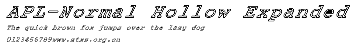 APL-Normal Hollow Expanded