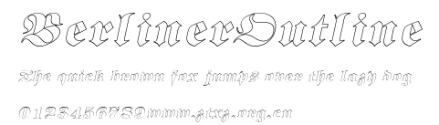BerlinerOutline