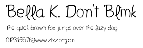 Bella K. Don't Blink