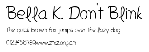 Bella K. Don't Blink