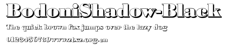 BodoniShadow-Black