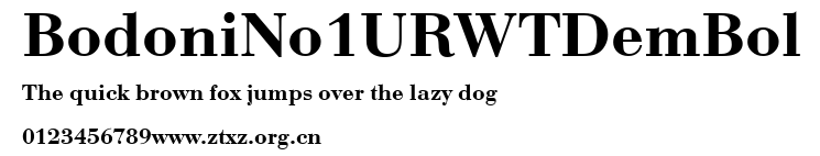 BodoniNo1URWTDemBol