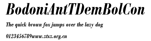 BodoniAntTDemBolCon
