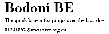 Bodoni BE