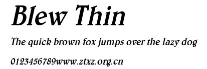 Blew Thin