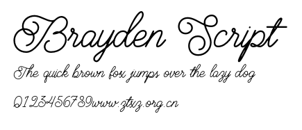 Brayden Script.otf