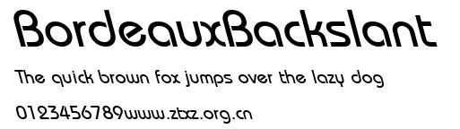 BordeauxBackslant.ttf