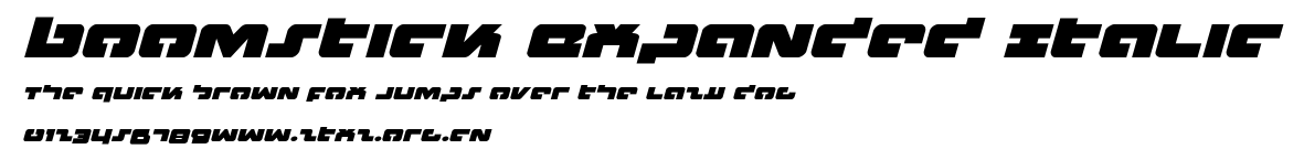 Boomstick Expanded Italic.ttf