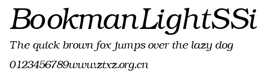 BookmanLightSSi.ttf