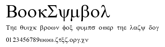 BookSymbol.ttf