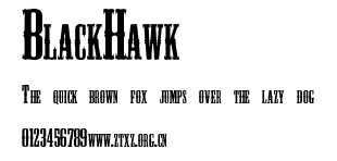 BlackHawk.otf
