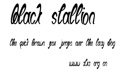 Black Stallion.ttf