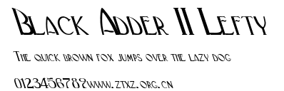 Black Adder II Lefty.ttf